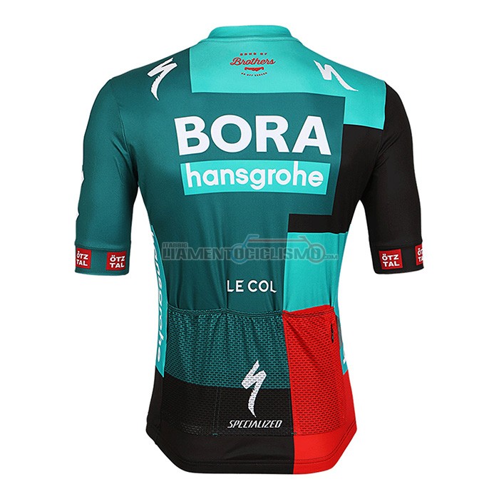 Abbigliamento Ciclismo Bora-Hansgrone Manica Corta 2022 Verde
